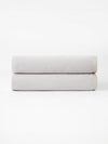 Nantucket Bath Towels in the color Heathered Light Grey. Photo of Nantucket Bath Towels taken with the bath towels on a white background. |Color: Heathered Light Grey