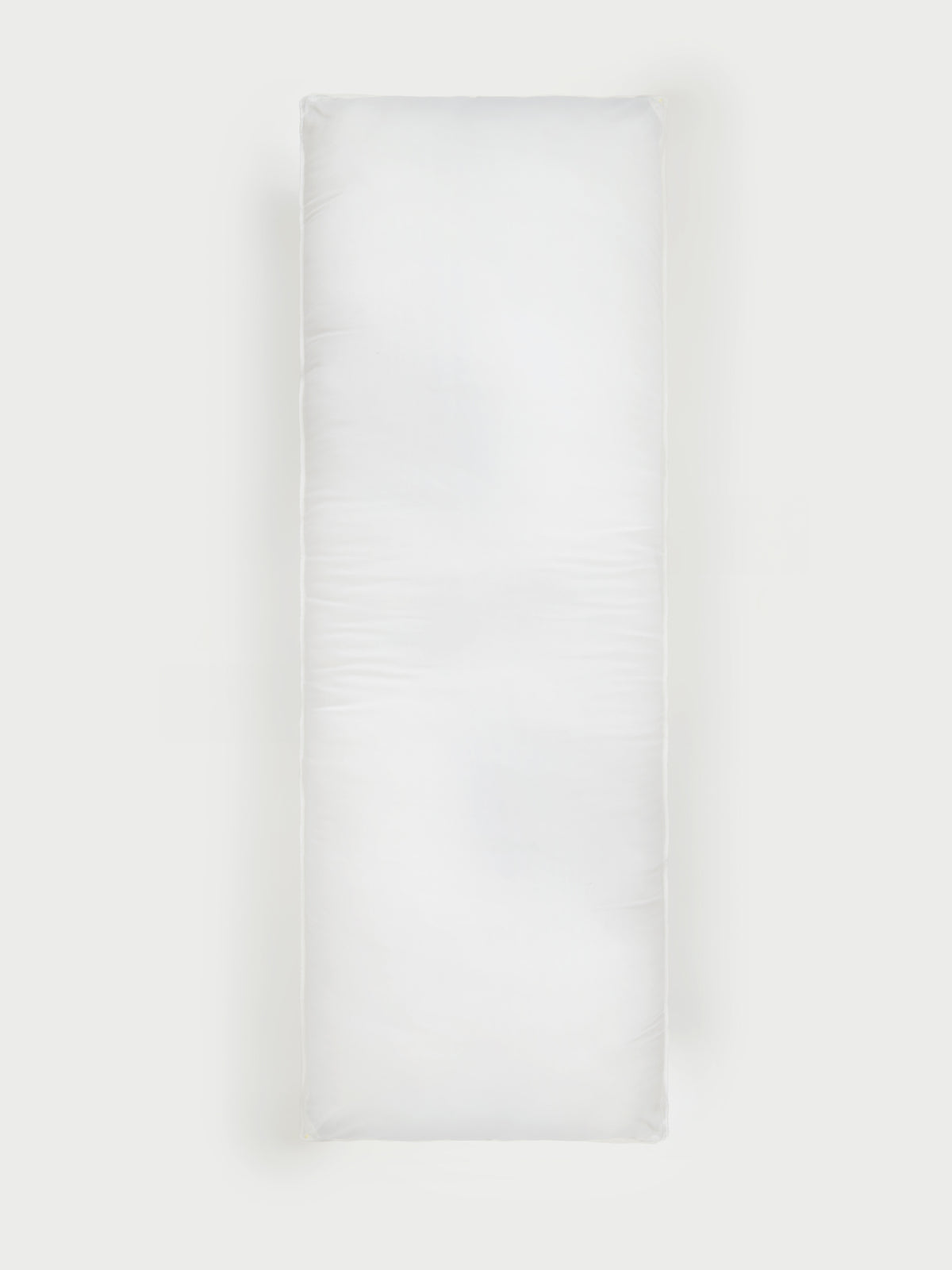 Body pillow with white background 