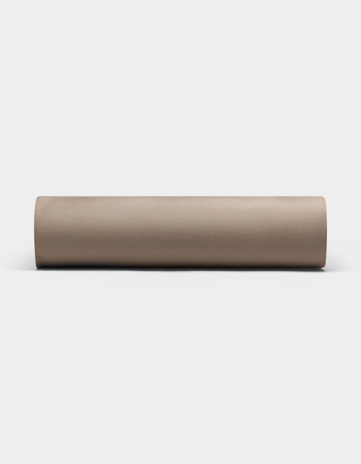 The Cozy Earth Bamboo Fitted Sheet in light beige is displayed from a front view against a plain white background.|Color:Walnut