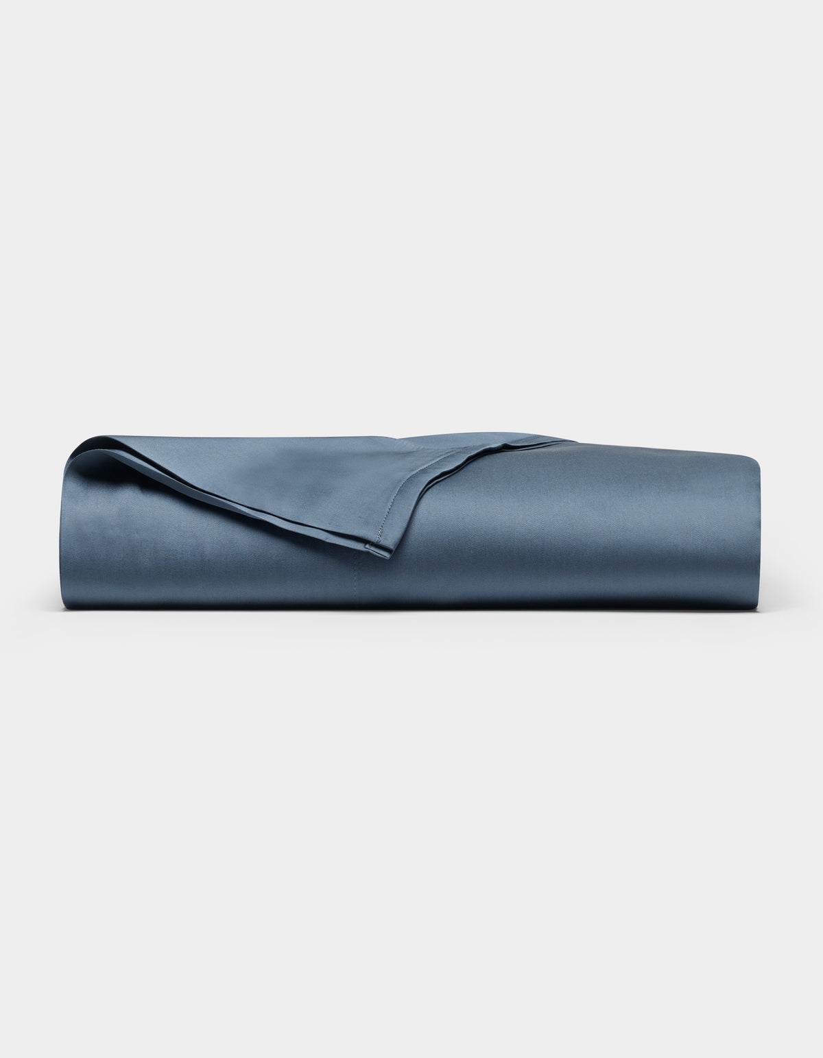 A neatly folded Cozy Earth Bamboo Flat Sheet is displayed against a plain white background.