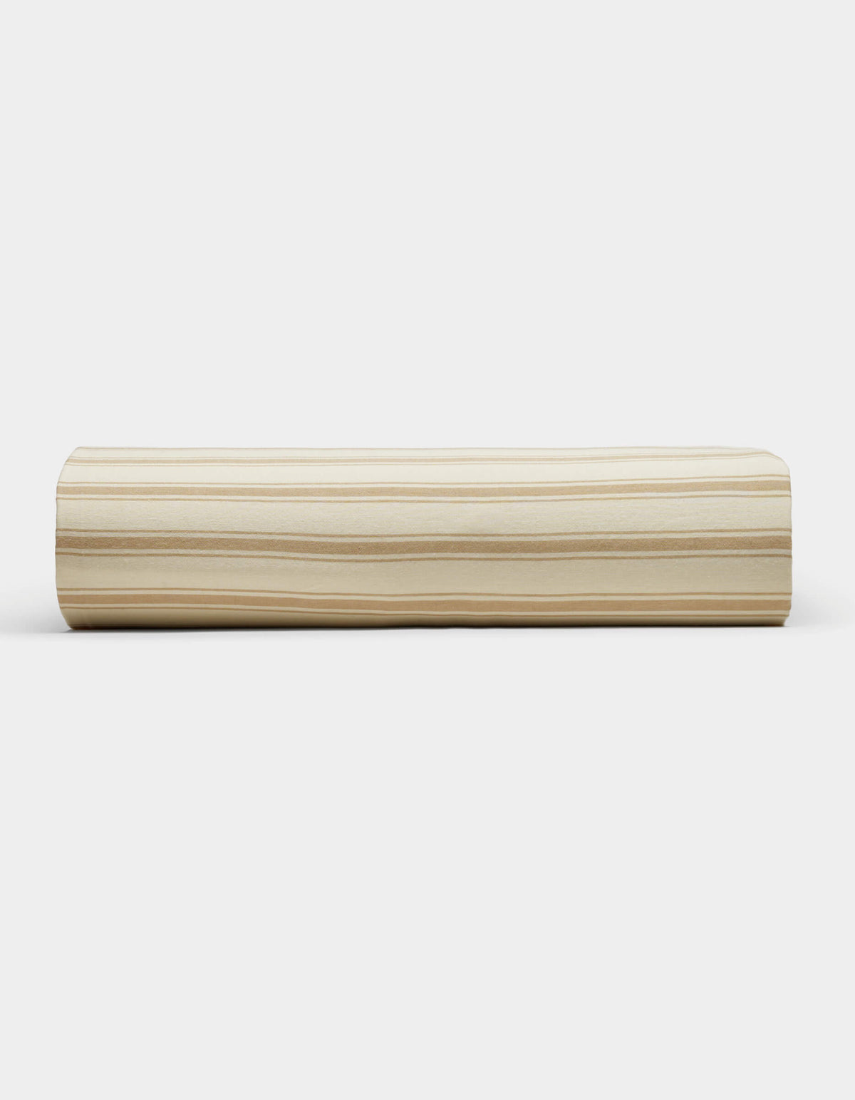 The Cozy Earth Soft-Wash Cotton Fitted Sheet, shown on a white background, features pale, horizontal grain-like patterns reminiscent of natural wood textures.